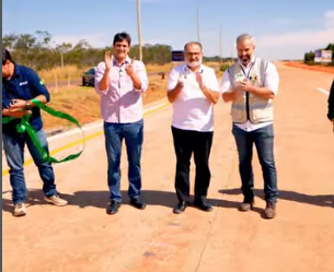 BR-080: Primeiros 8 quilômetros da duplicação são entregues à população de Brazlândia